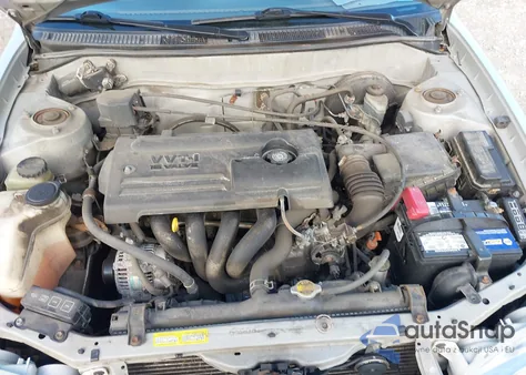 2001 Toyota Corolla Le из США, поврежденный, VIN 2T1BR12E21C470356